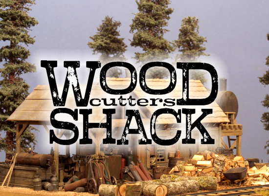 SierraWest Scale Models O Scale Wood Cutters Shack
